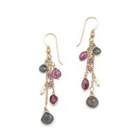 Earrings Ishwara Woman in Silver Labradorite SS0325OR - SS0325OR